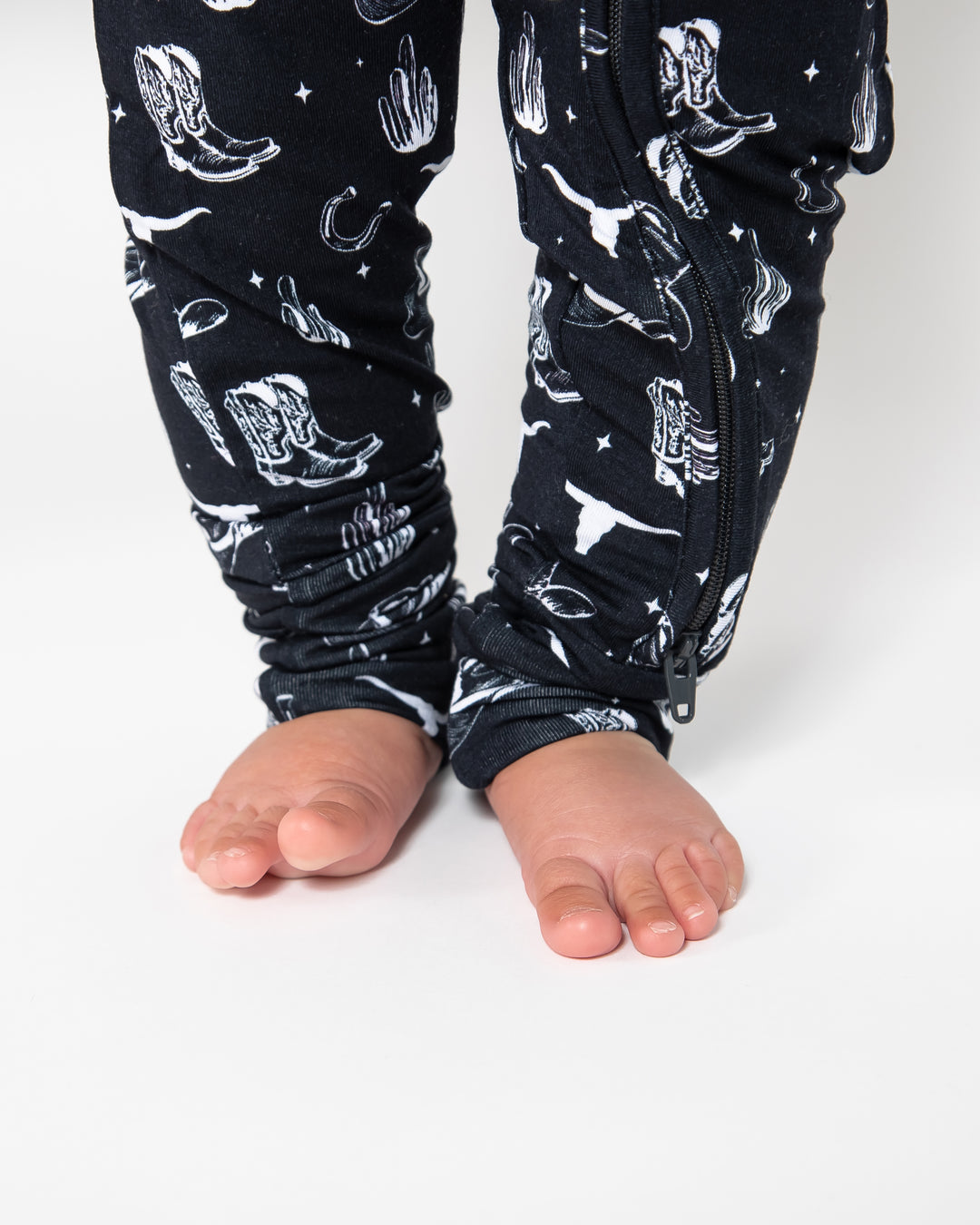 Convertible Footed Onesie - Country Nights