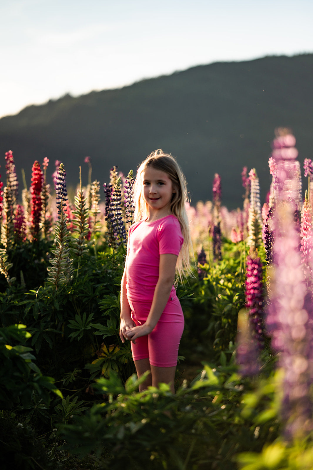 Kids Short PJ Set - Pink Lemonade