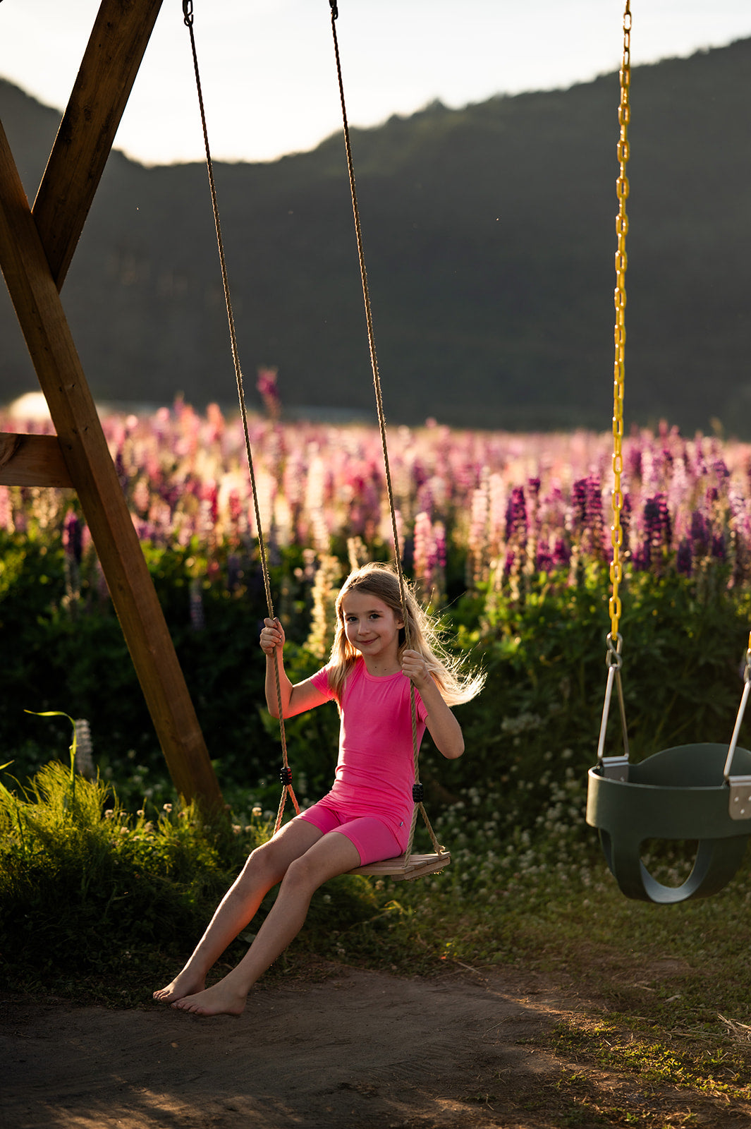 Kids Short PJ Set - Pink Lemonade