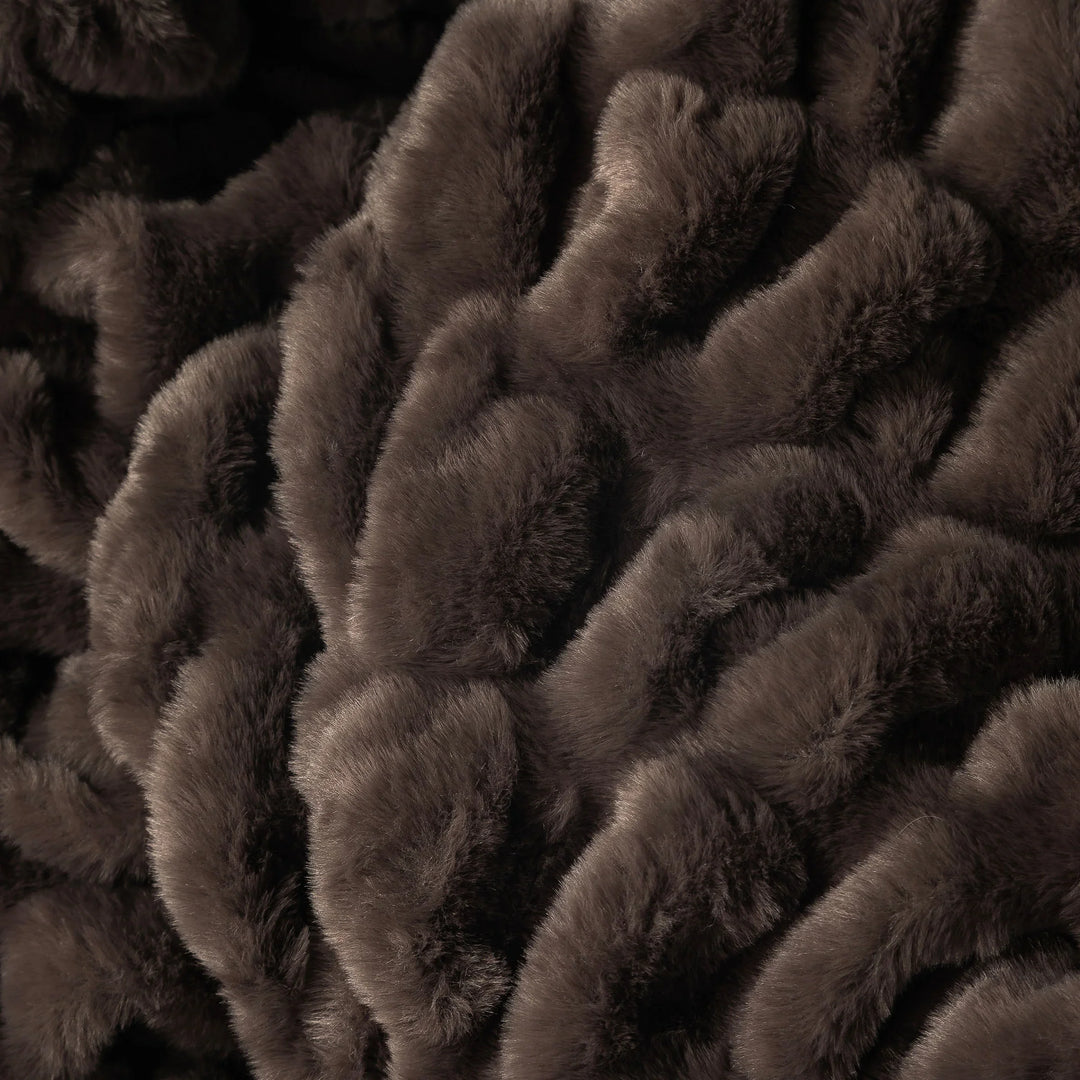 Dark Chocolate Minky Blanket