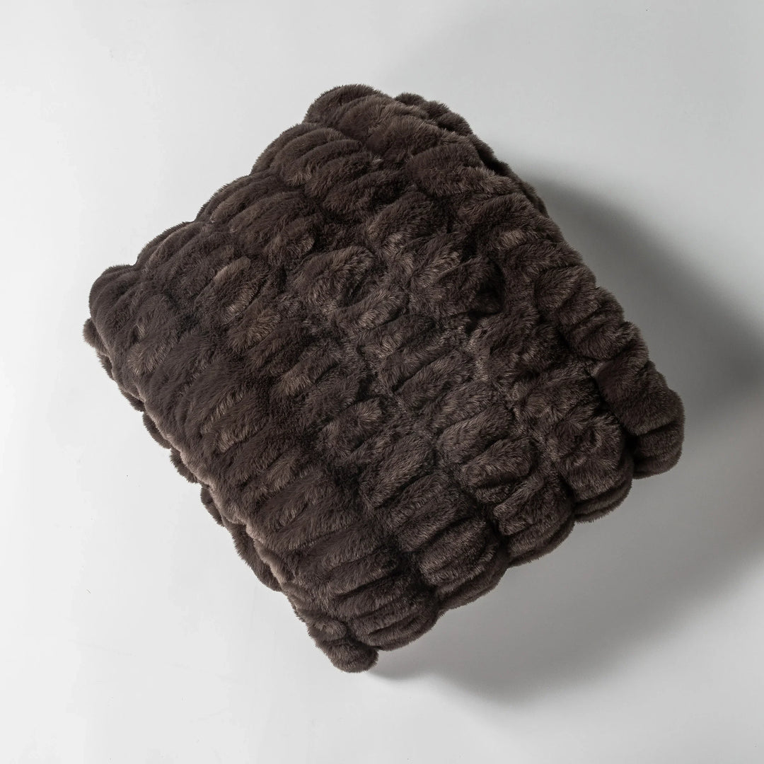 Dark Chocolate Minky Blanket