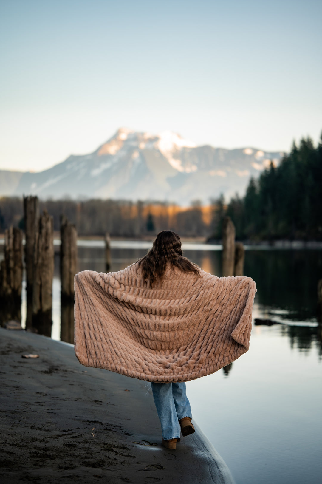 Bronde Minky Blanket
