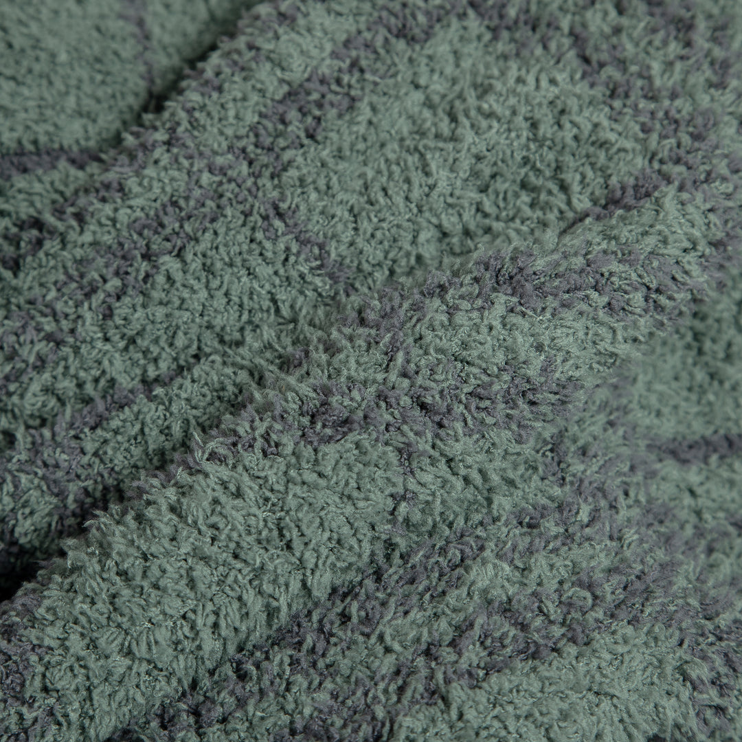 Forest and Turbulence Plaid Print Throw