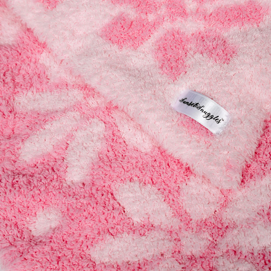 Cotton Candy Daisy Print Lovey