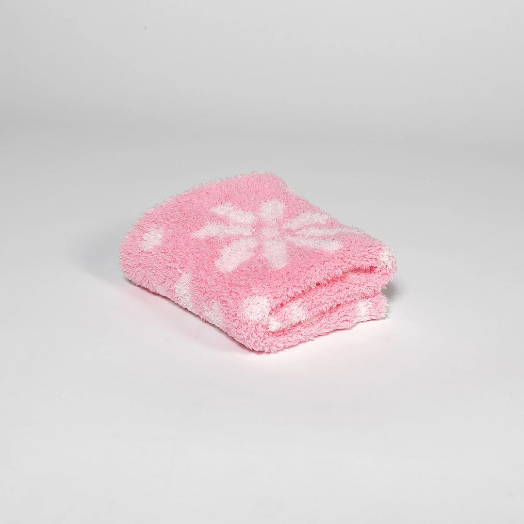 Cotton Candy Daisy Print Lovey