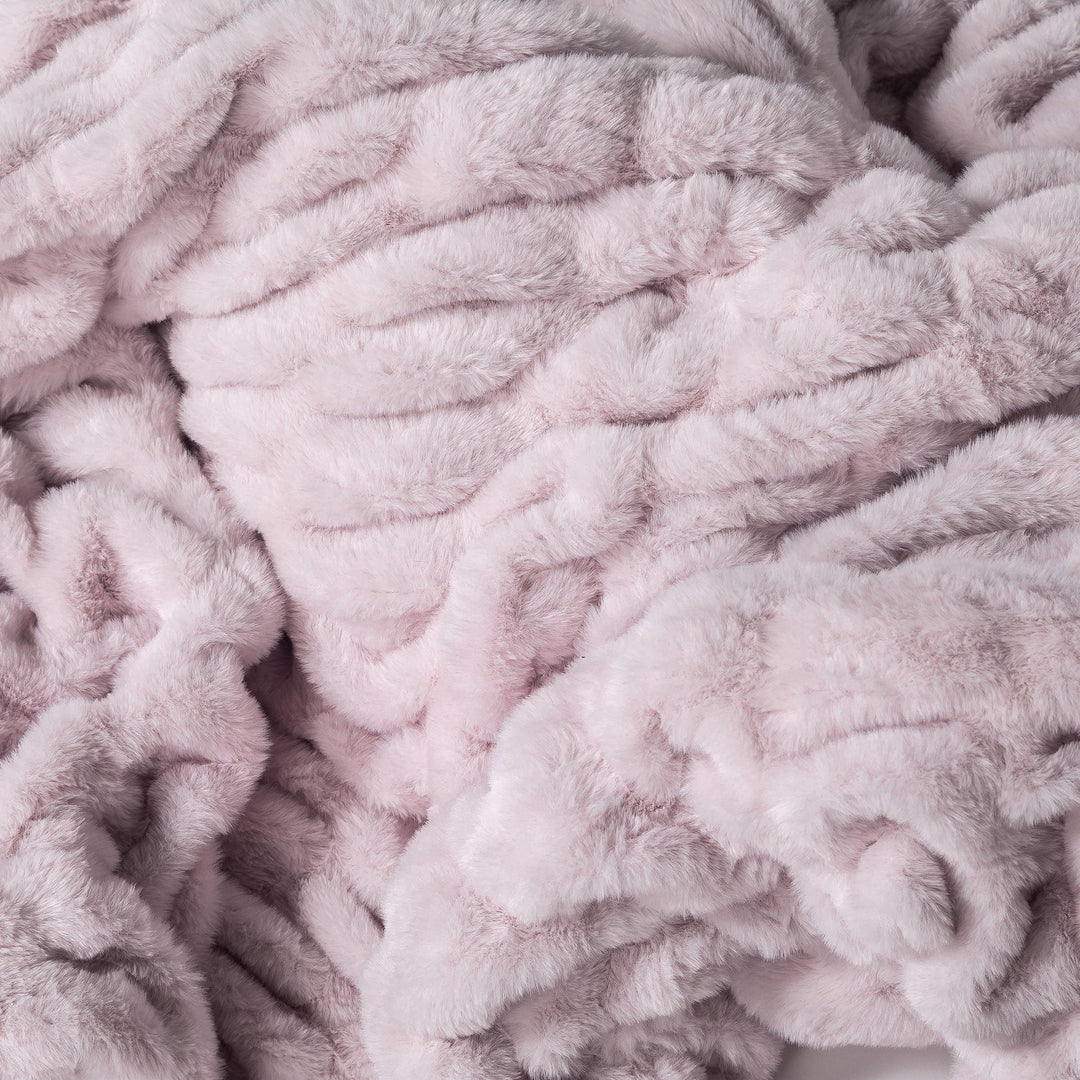 Lavender Lilac Minky Blanket