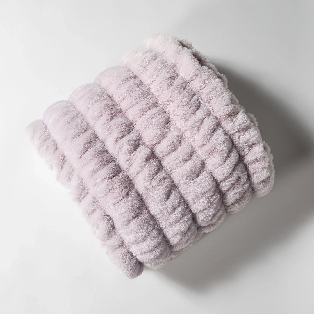 Lavender Lilac Minky Blanket