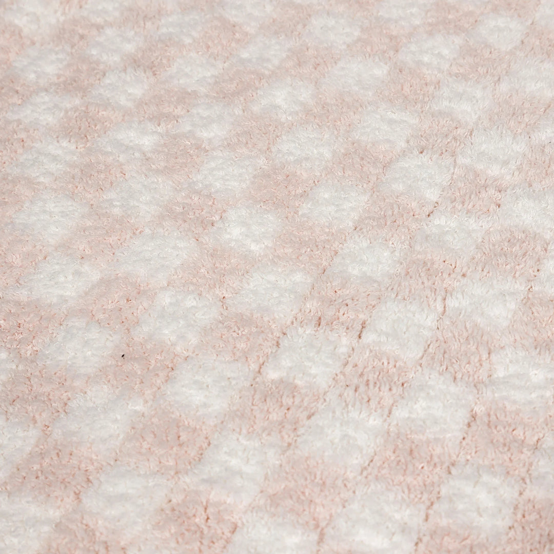 Baby Pink Check Print Toddler