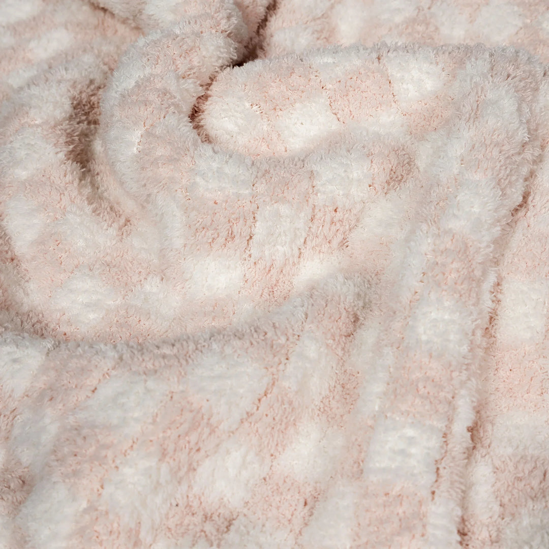 Baby Pink Check Print Toddler