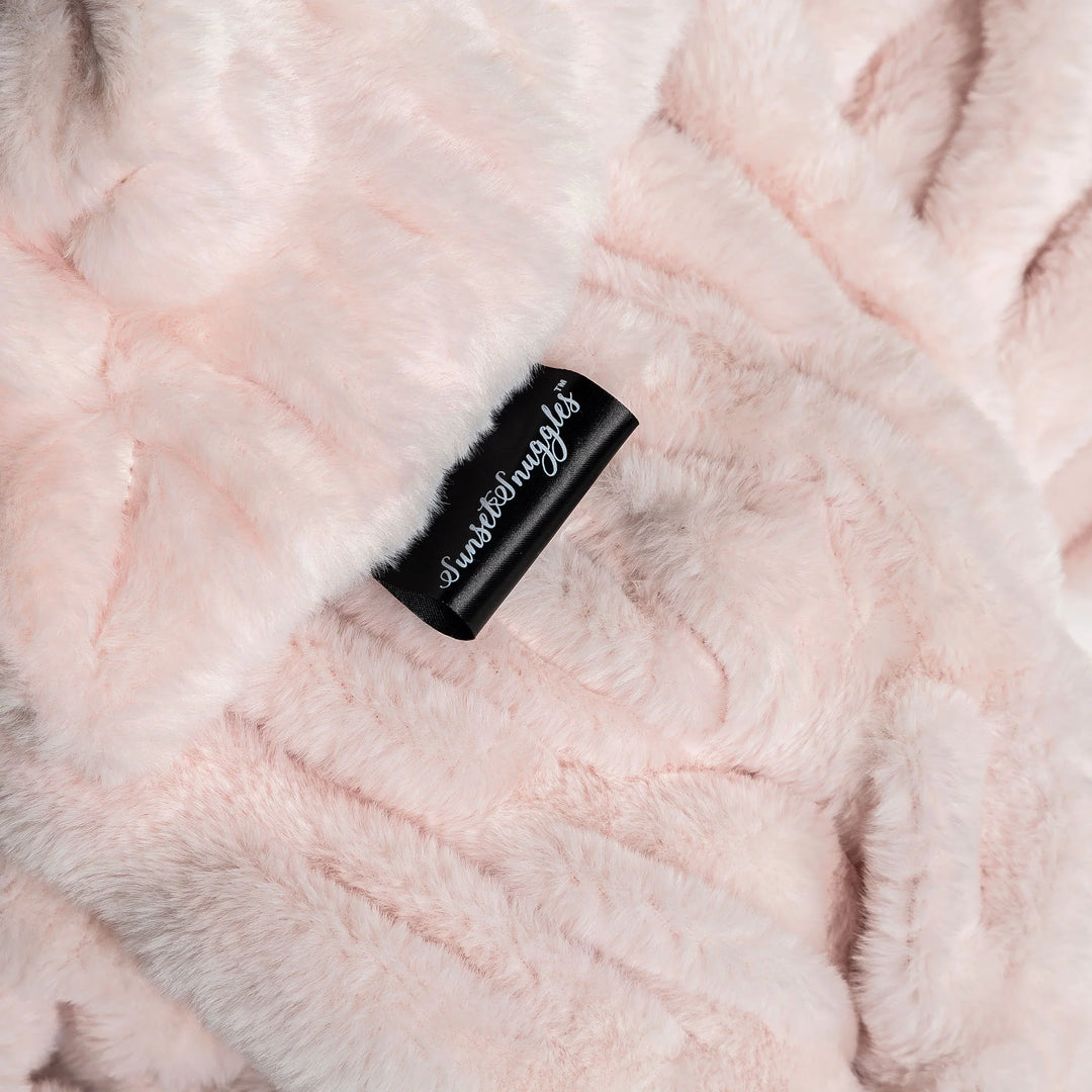 Primrose Pink Minky Blanket