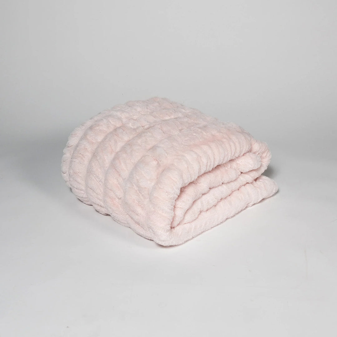 Primrose Pink Minky Blanket