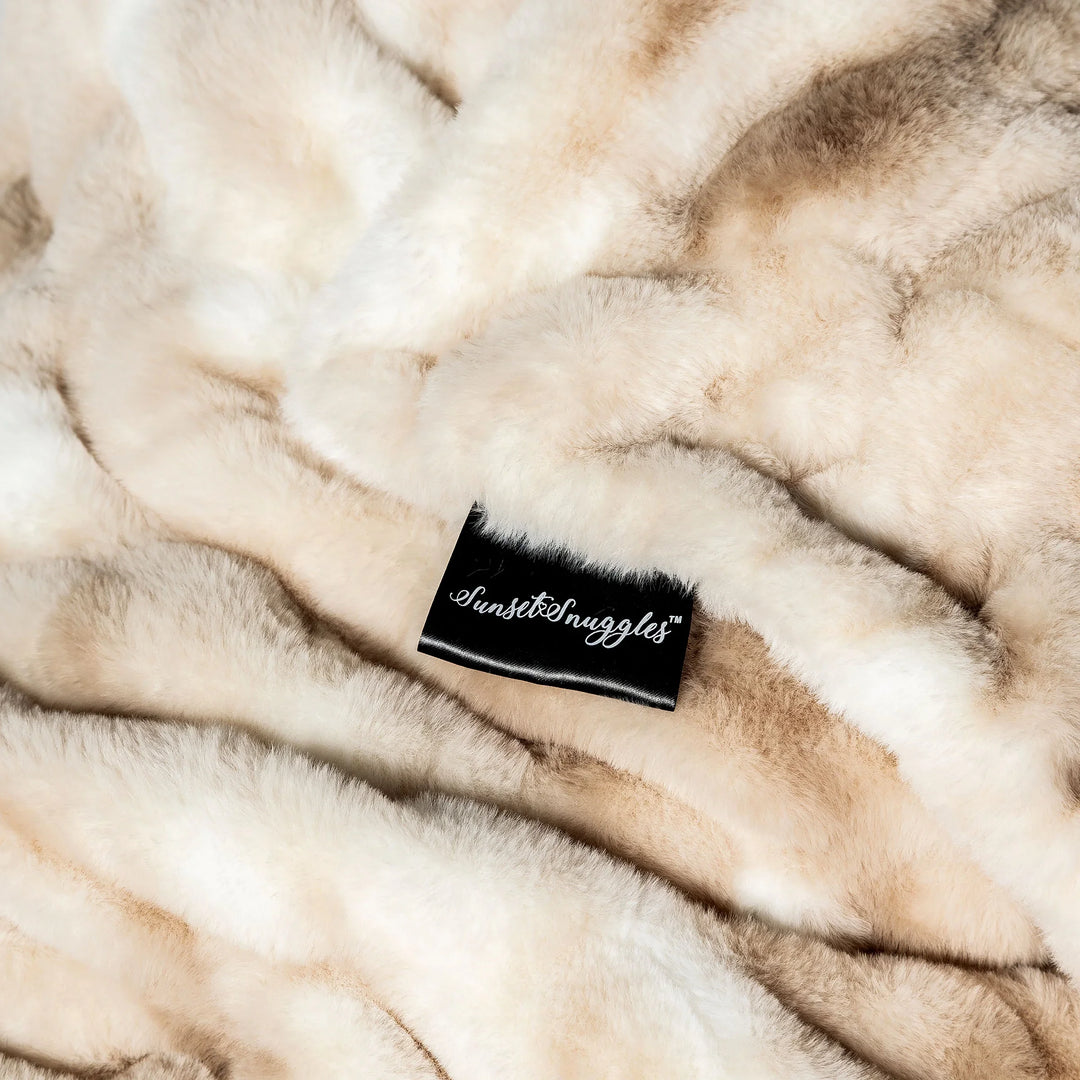 Smokey Clouds Minky Blanket