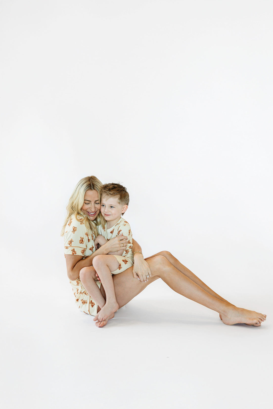 Kids Teddy Bear Pajama Shorts
