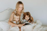 Birch & Marshmallow Tassel Twin Bed - Sunset Snuggles