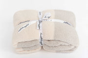 colour block sea salt baby's breath extended throw blanket