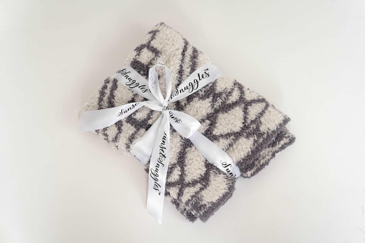 baby blanket in diamond tile baby&