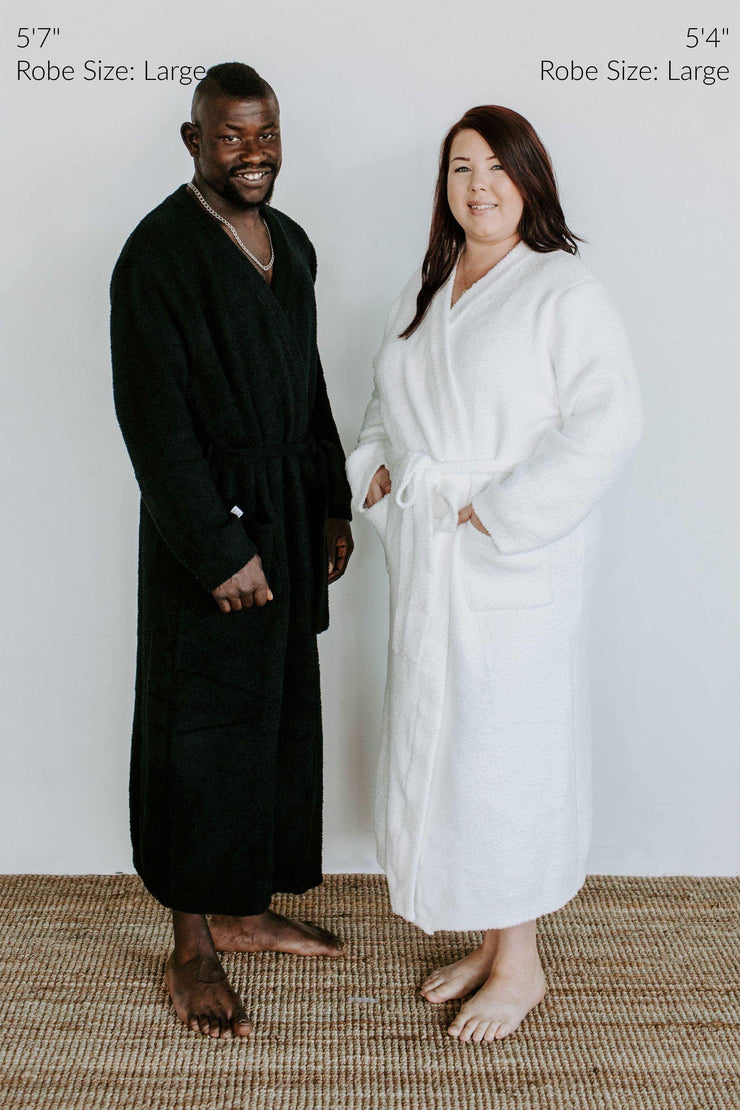 Só Plush Robe Onyx - Sunset Snuggles