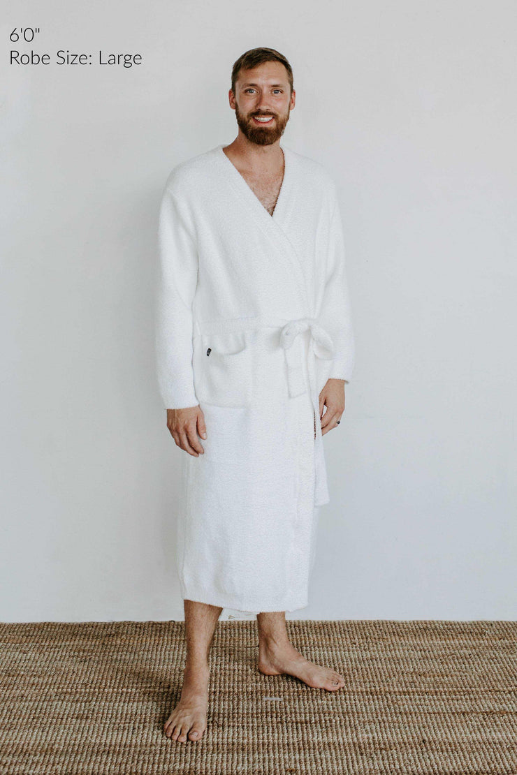 Só Plush Robe Coconut cream - Sunset Snuggles