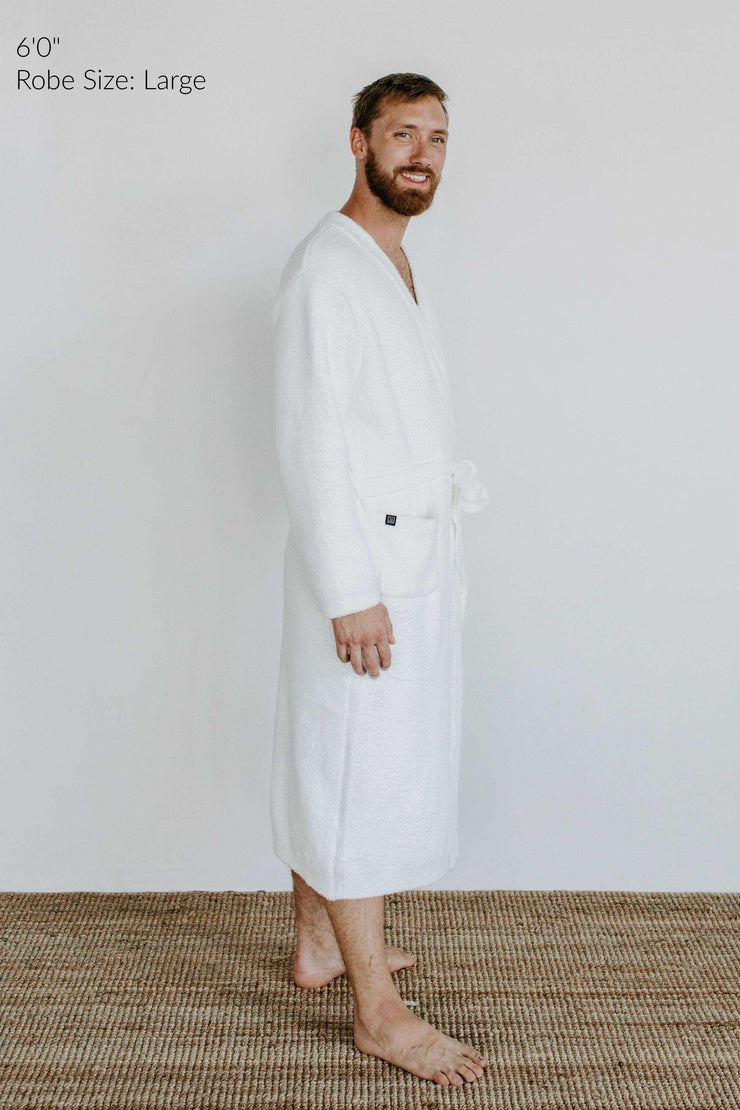 Só Plush Robe Coconut cream - Sunset Snuggles