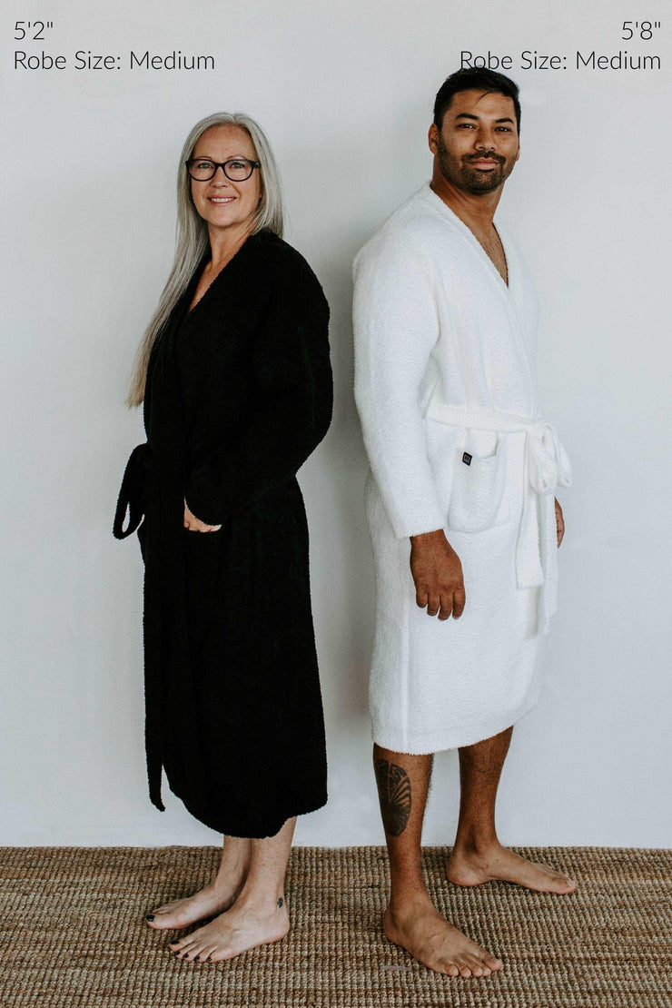 Só Plush Robe Coconut cream - Sunset Snuggles