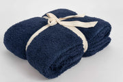 best fluffiest blanket navy blue