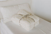 Birch & Marshmallow Tassel Twin Bed - Sunset Snuggles