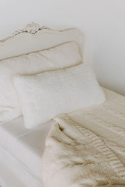 Sea Salt Cable Knit Twin Bed - Sunset Snuggles