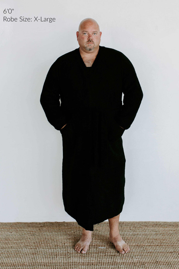 Só Plush Robe Onyx - Sunset Snuggles