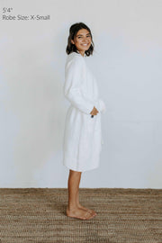 Só Plush Robe Coconut cream - Sunset Snuggles