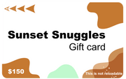 Sunset Snuggles Gift cards - Sunset Snuggles
