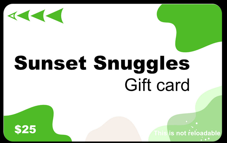 Sunset Snuggles Gift cards - Sunset Snuggles