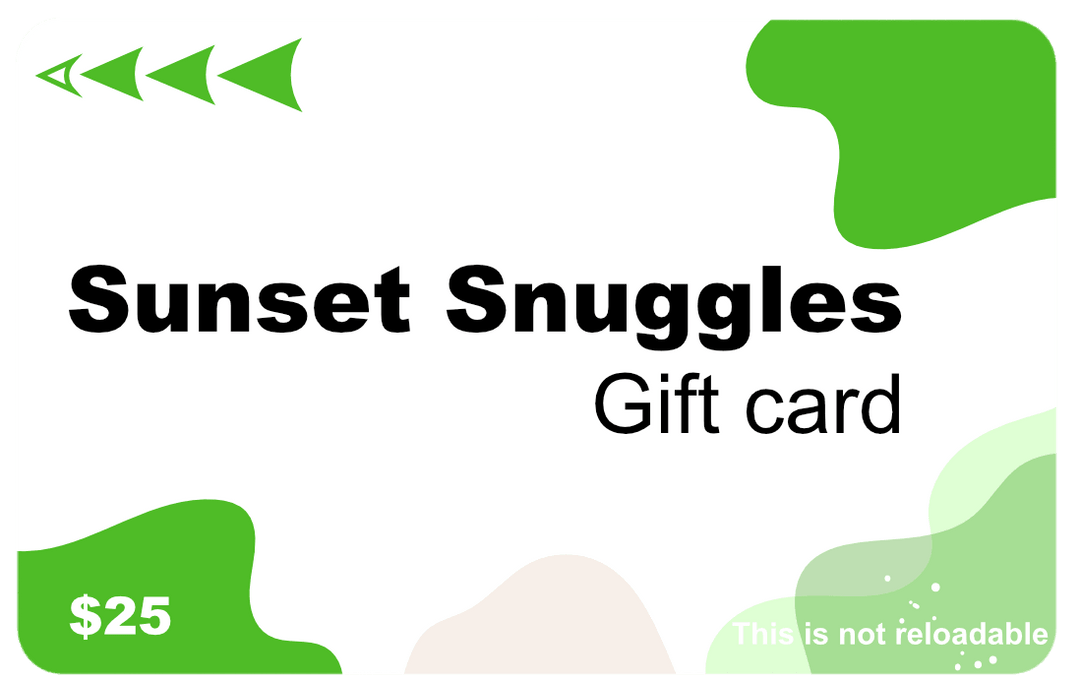 Sunset Snuggles Gift cards - Sunset Snuggles