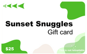 Sunset Snuggles Gift cards - Sunset Snuggles